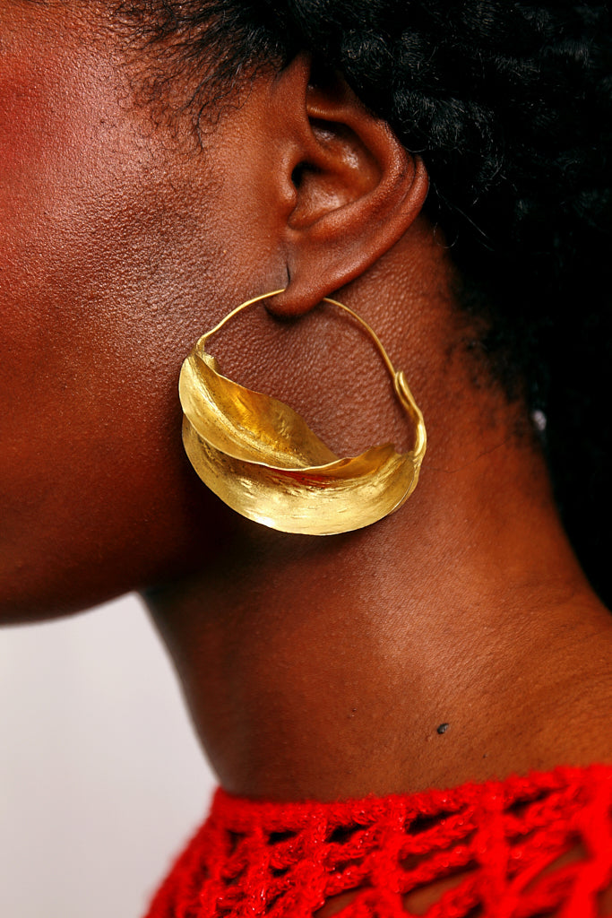 Golden Fulani Earrings