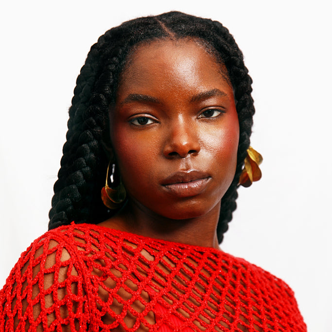 Golden Fulani Earrings