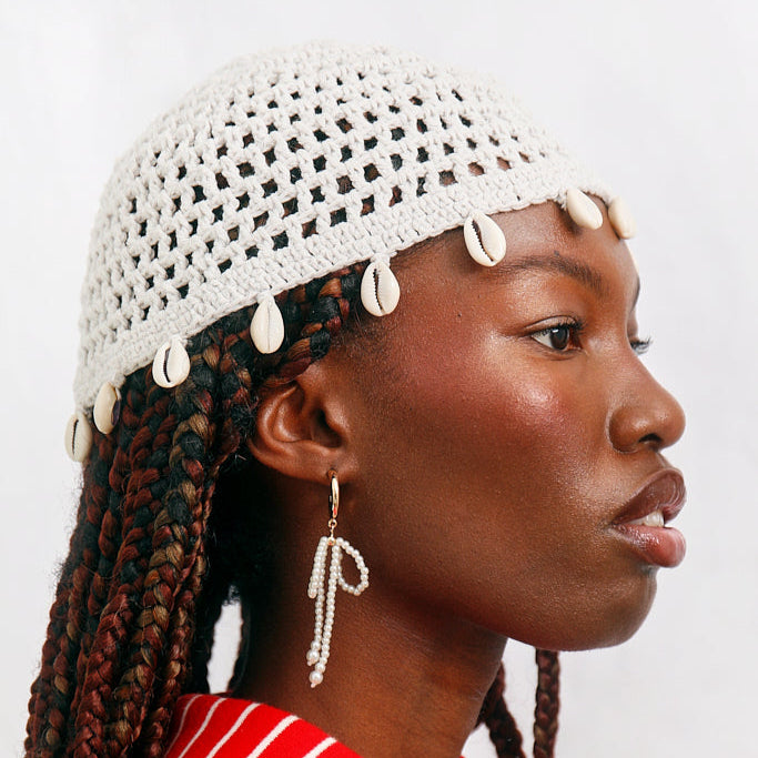 Off-white Cowrie Beanie