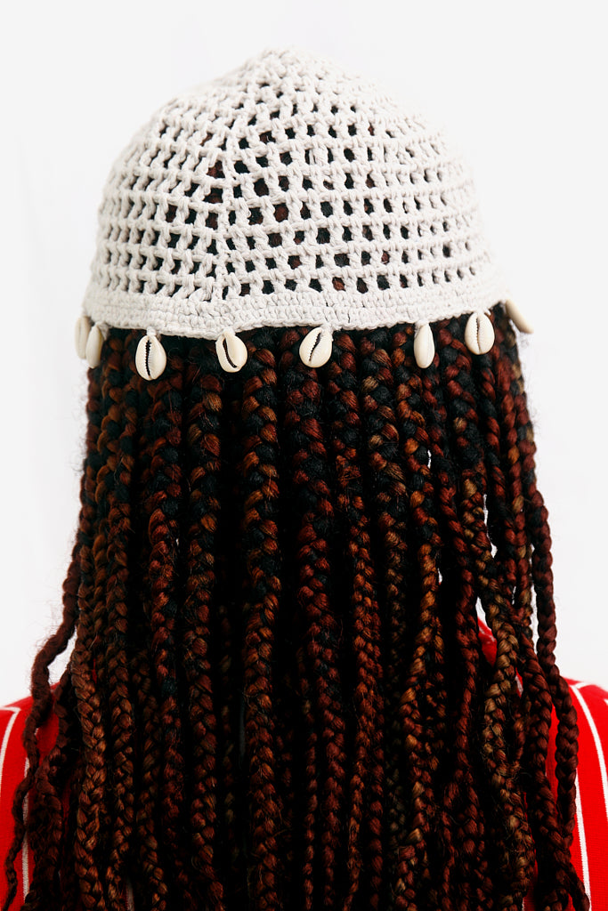 Off-white Cowrie Beanie